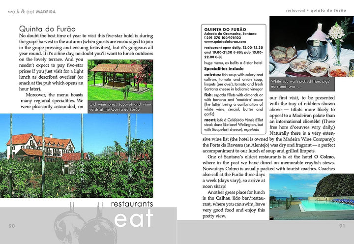Guide de randonnées (en anglais) - Madeira Walk and Eat | Sunflower guide petit format Sunflower 