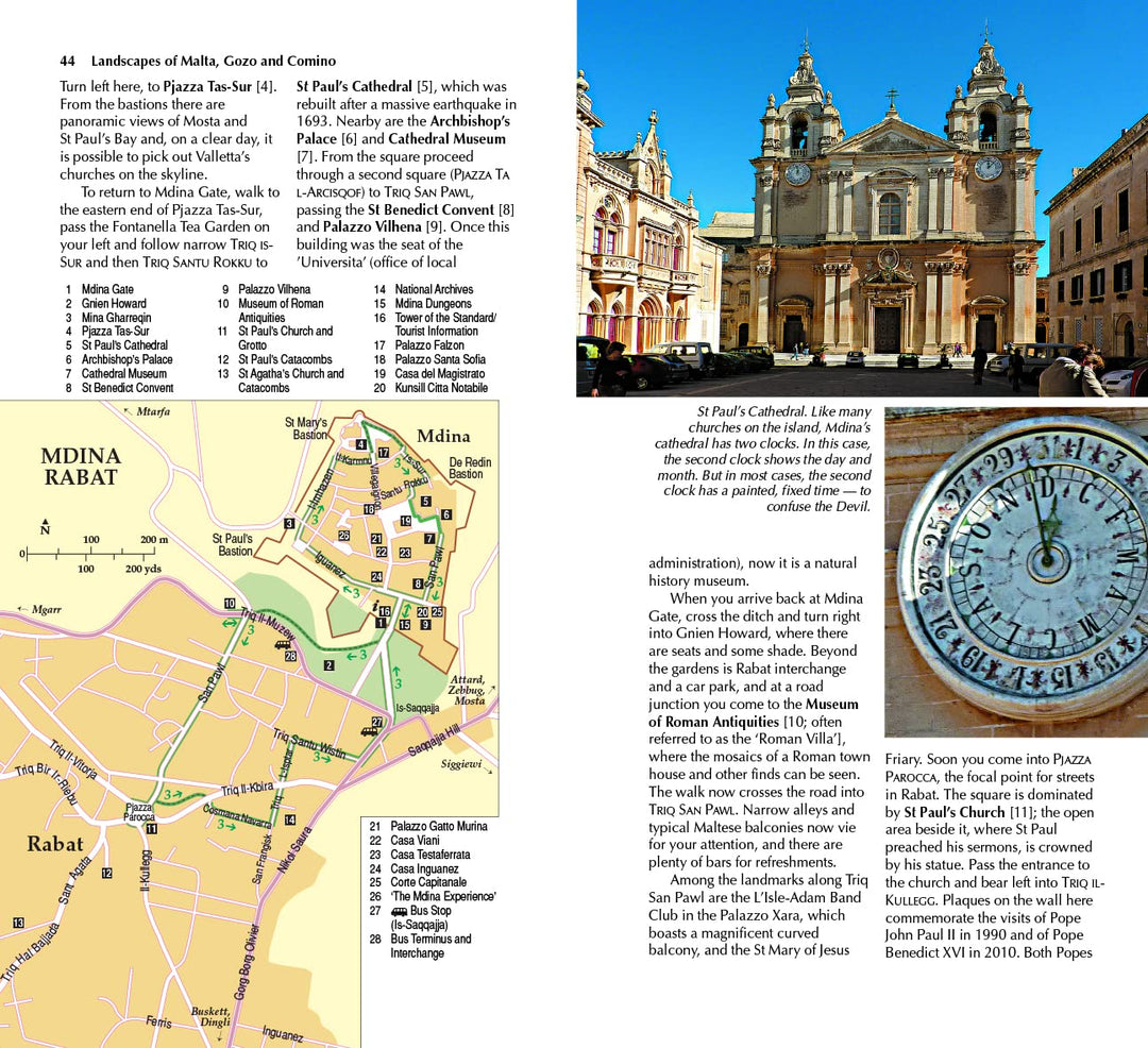 Guide de randonnées (en anglais) - Malta, Gozo & Comino | Sunflower guide de randonnée Sunflower 