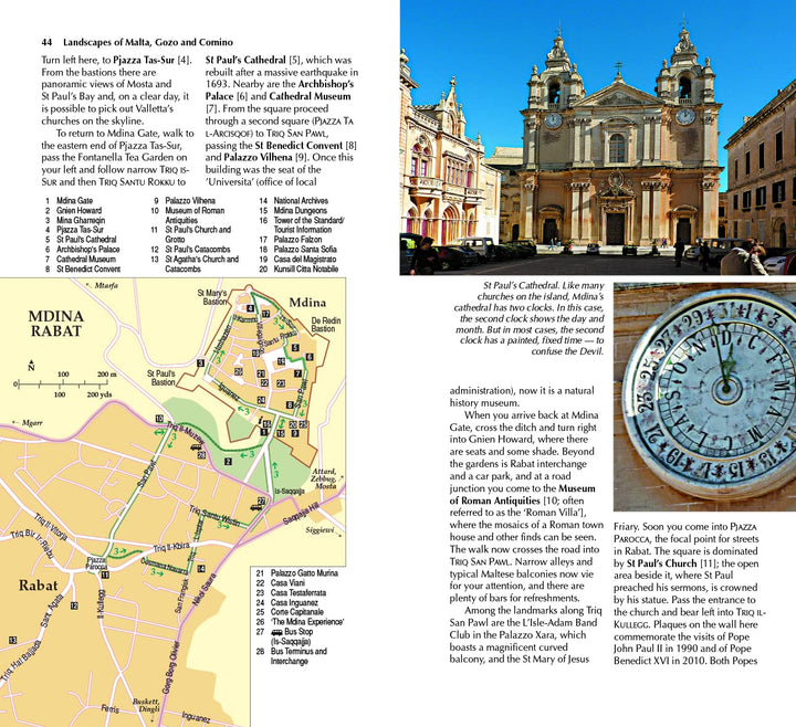 Guide de randonnées (en anglais) - Malta, Gozo & Comino | Sunflower guide de randonnée Sunflower 