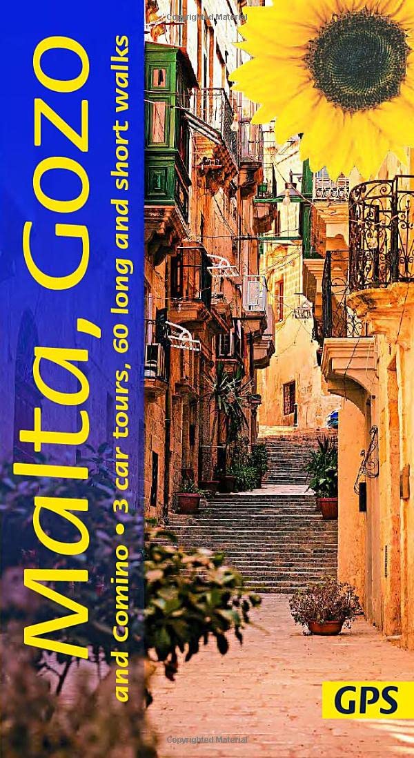 Guide de randonnées (en anglais) - Malta, Gozo & Comino | Sunflower guide de randonnée Sunflower 