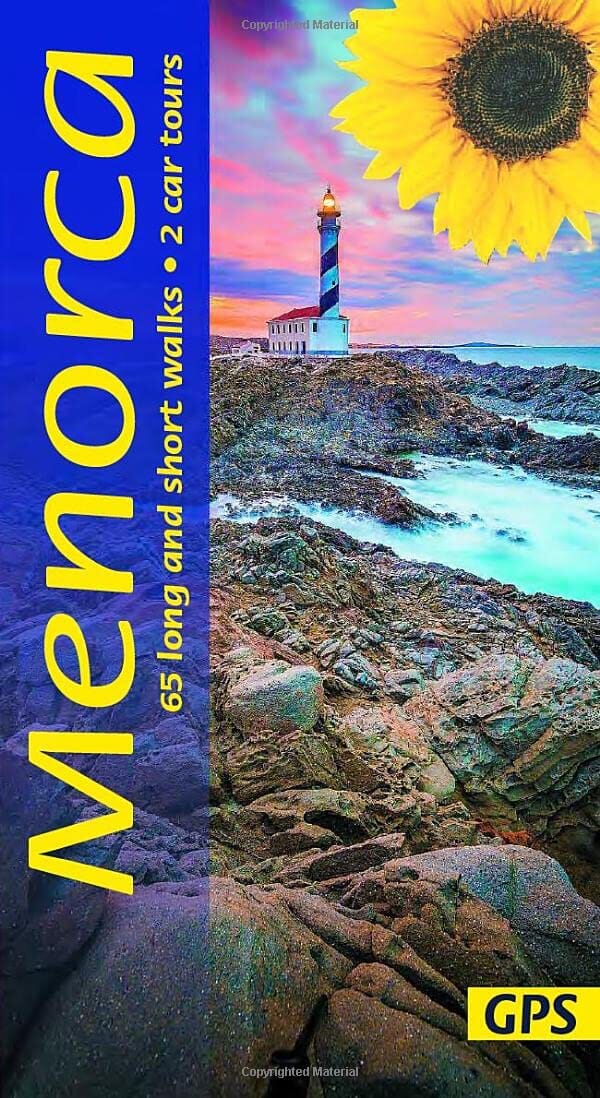 Guide de randonnées (en anglais) - Menorca | Sunflower guide petit format Sunflower 
