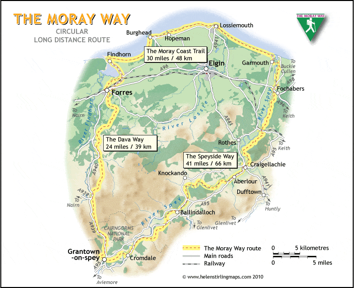Guide de randonnées (en anglais) - Moray Coast Trail | Rucksack Readers guide de randonnée Rucksack Readers