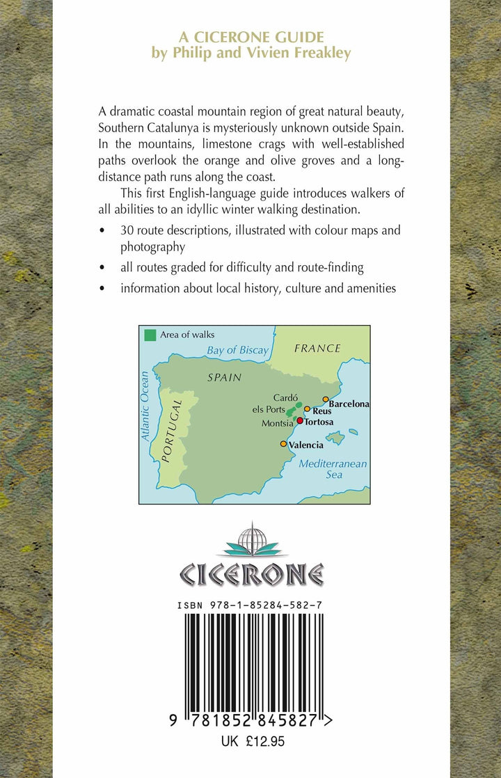 Guide de randonnées (en anglais) - Mountain Walking in Southern Catalunya | Cicerone guide de randonnée Cicerone 