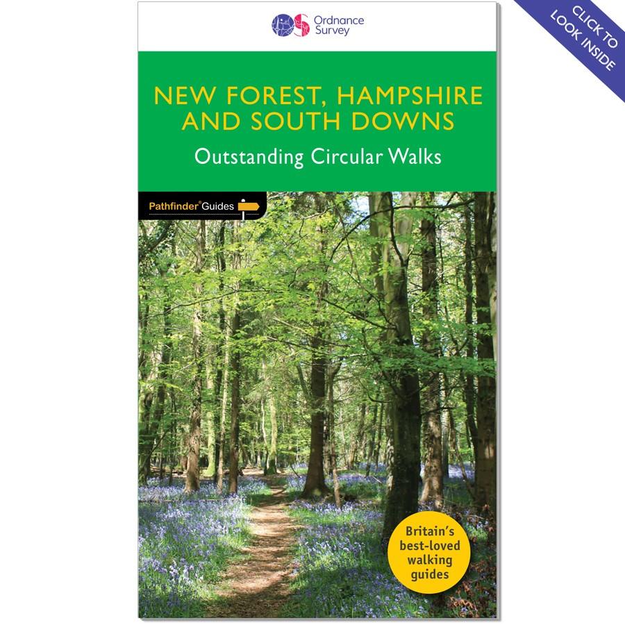 Guide de randonnées (en anglais) - New Forest/ Hampshire, South Downs (Angleterre) | Ordnance Survey - Pathfinder guides guide de randonnée Ordnance Survey Default Title
