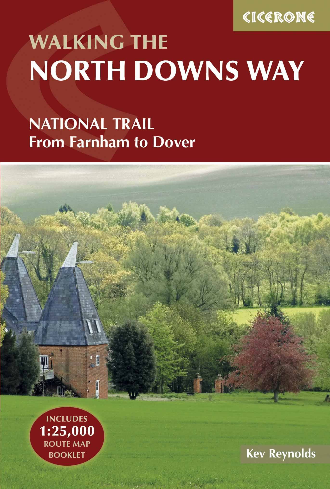 Guide de randonnées (en anglais) - North Downs Way National trail from Farnham to Dover | Cicerone guide de randonnée Cicerone Default Title