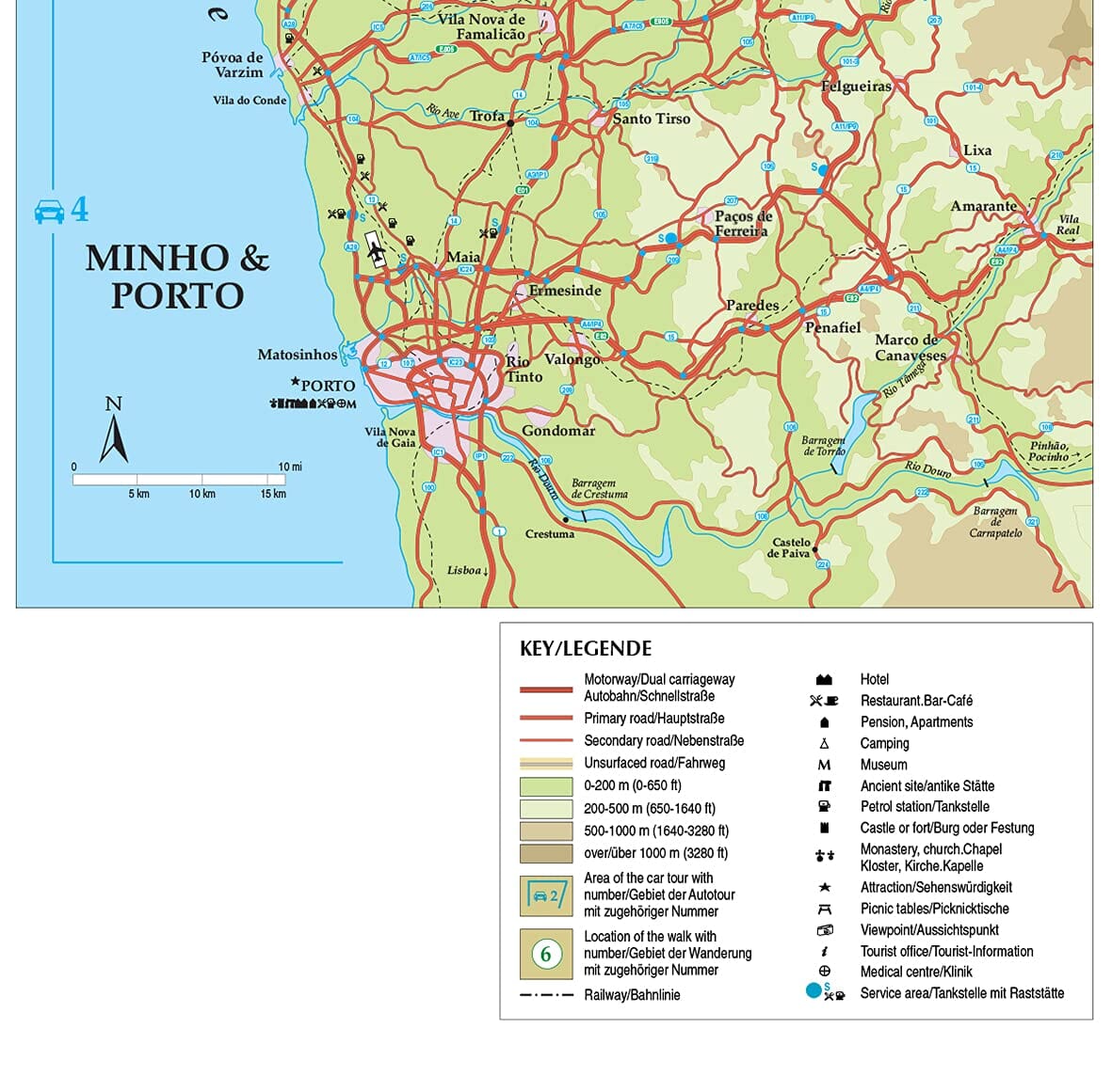 Guide de randonnées (en anglais) - Northern Portugal | Sunflower guide de randonnée Sunflower