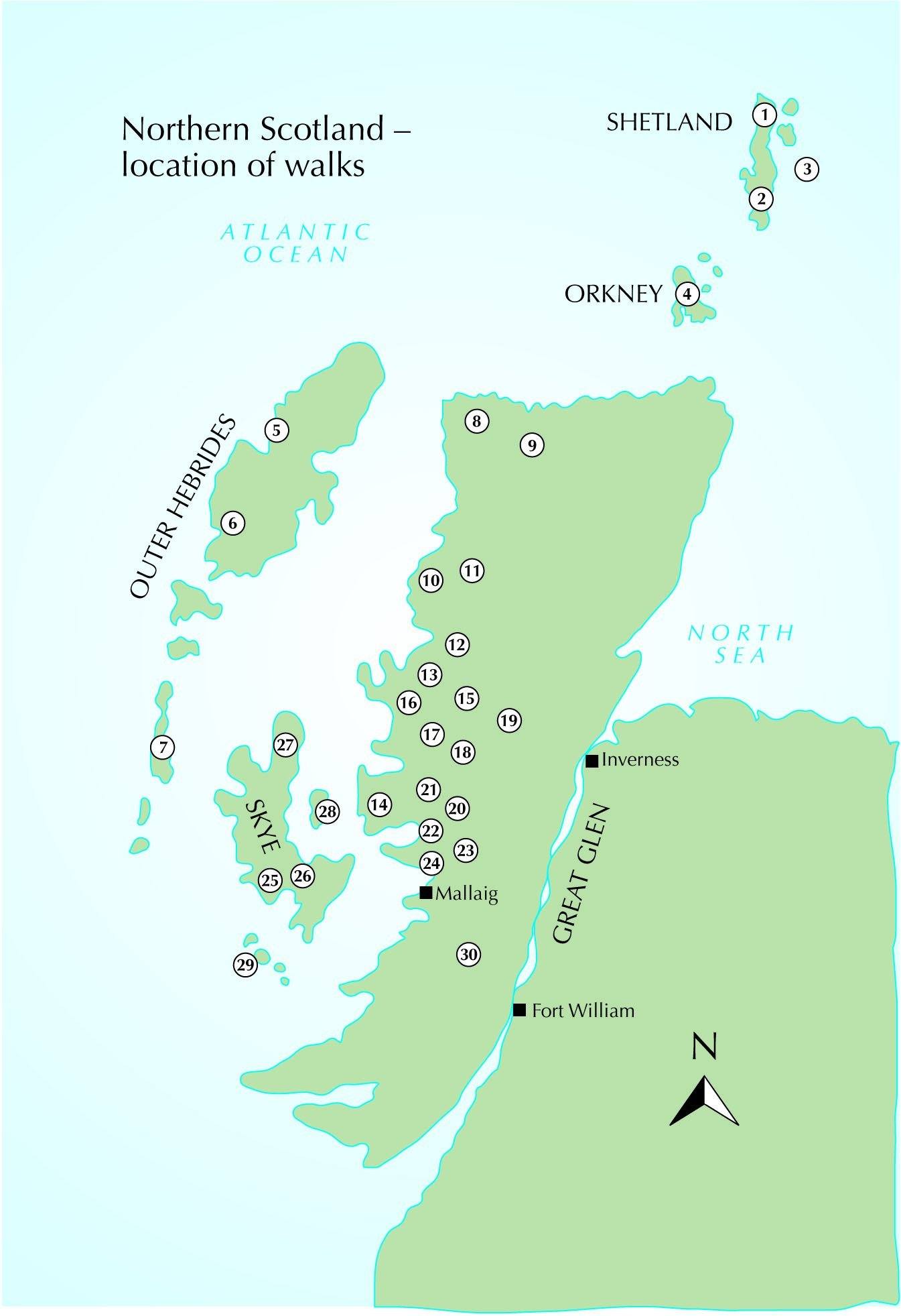 Guide de randonnées (en anglais) - Northern Scotland backpacking guide, vol.3 - Highlands & Isles | Cicerone guide de randonnée Cicerone 
