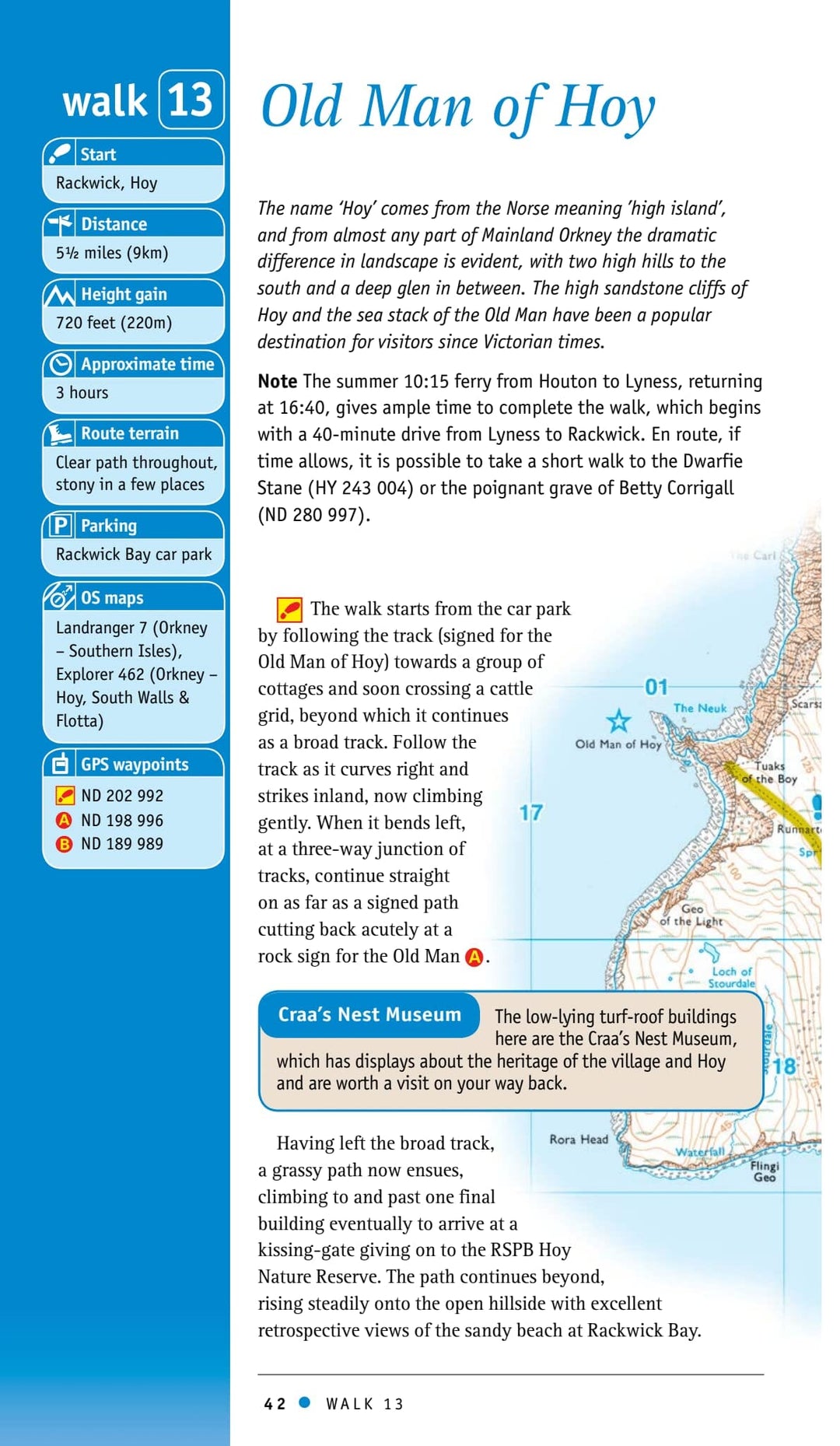 Guide de randonnées (en anglais) - Orkney & Shetland | Ordnance Survey - Pathfinder guides guide petit format Ordnance Survey 