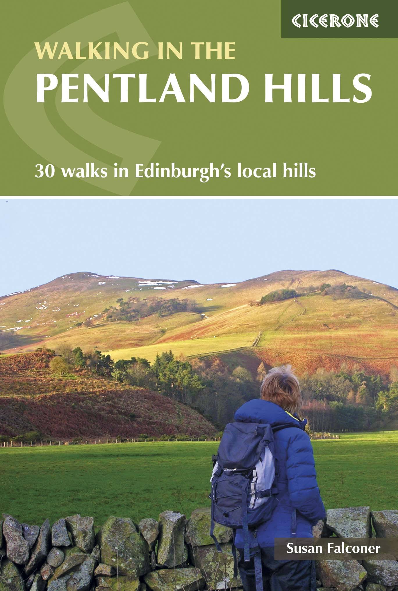 Guide de randonnées (en anglais) - Pentland Hills walker's guide in Edinburgh's local hills | Cicerone guide de randonnée Cicerone Default Title