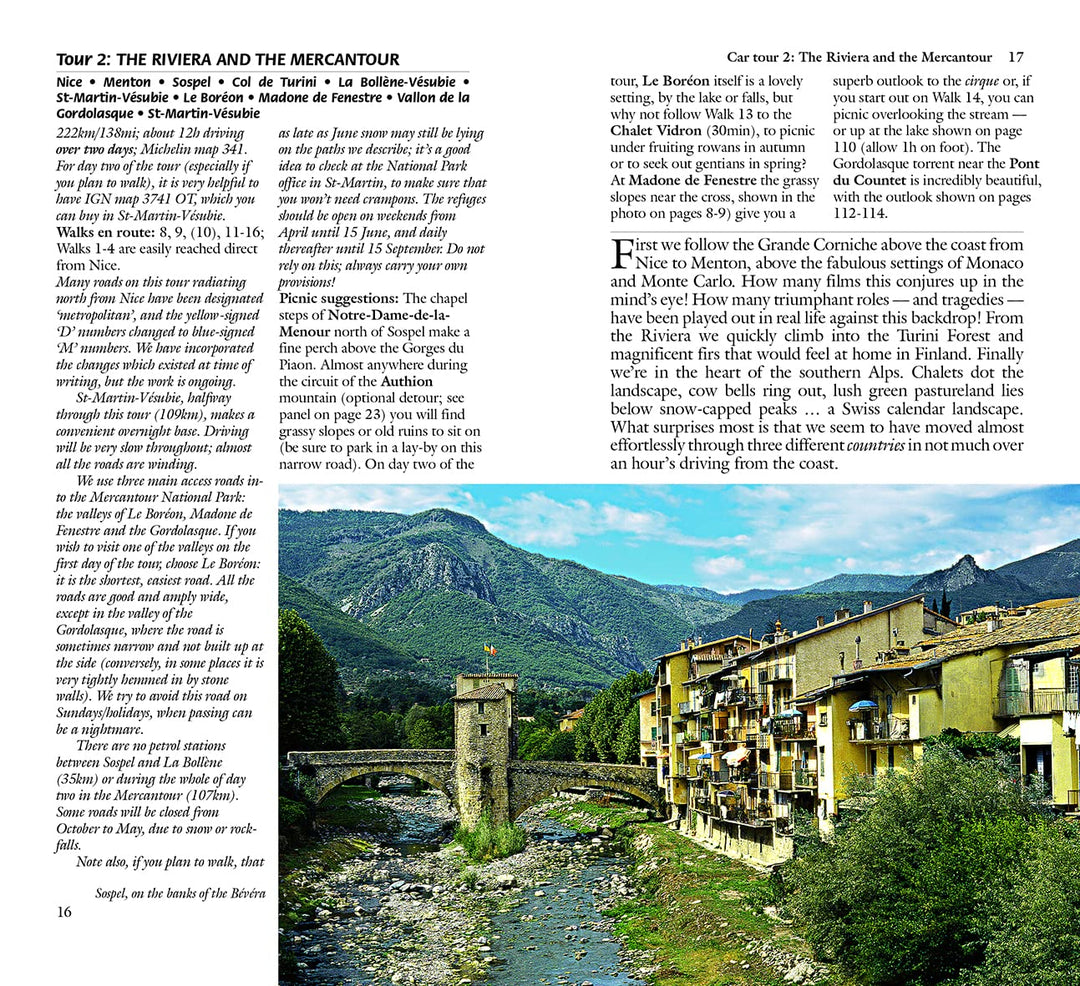 Guide de randonnées (en anglais) - Provence East - Côte d'Azur to the Alps | Sunflower guide de randonnée Sunflower 
