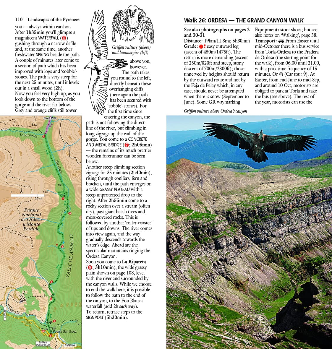 Guide de randonnées (en anglais) - Pyrenees | Sunflower guide de randonnée Sunflower