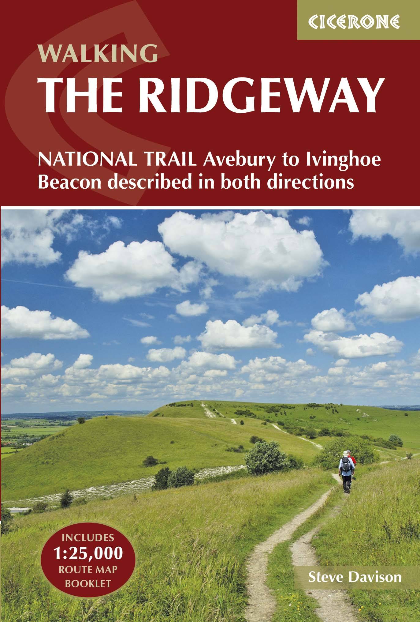 Guide de randonnées (en anglais) - Ridgeway National Trail, Avebury to Ivinghoe Beacon | Cicerone guide de randonnée Cicerone Default Title