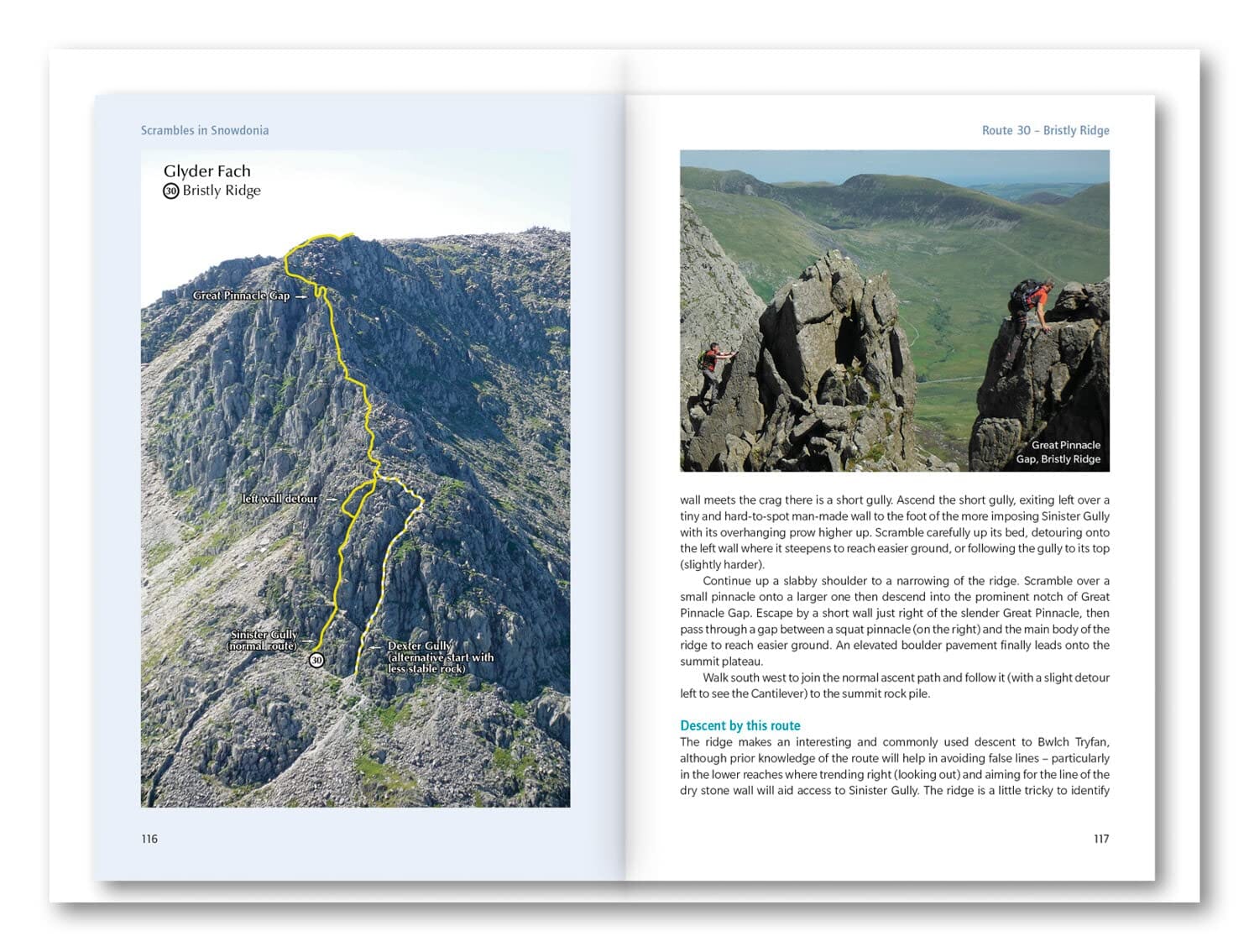 Guide de randonnées (en anglais) - Scrambles in Snowdonia | Cicerone guide de randonnée Cicerone
