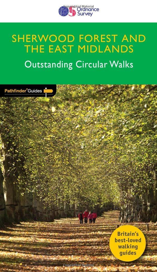 Guide de randonnées (en anglais) - Sherwood Forest & East Midlands (Angleterre) | Ordnance Survey - Pathfinder guides guide de randonnée Ordnance Survey 