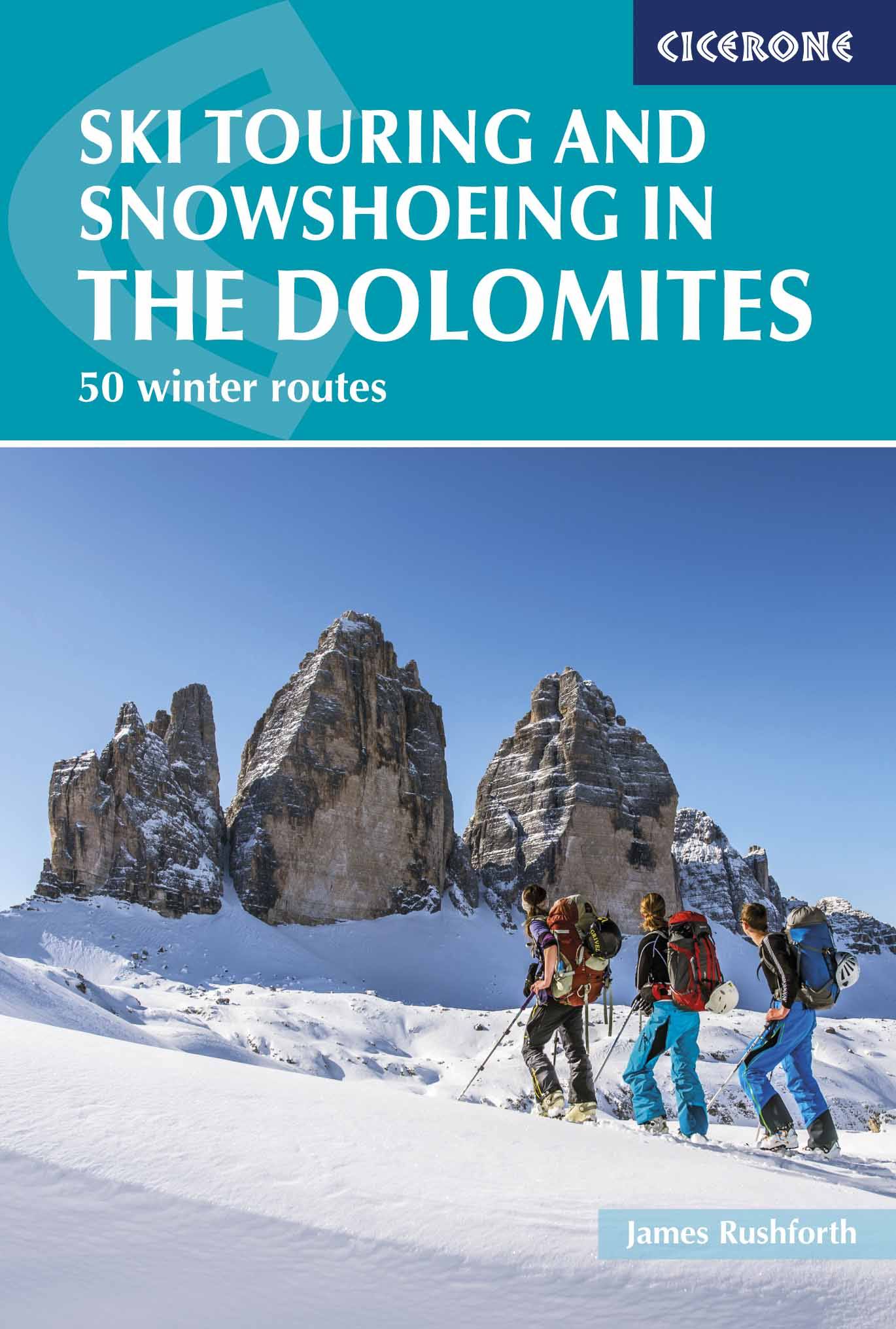 Guide de randonnées (en anglais) - Ski Touring & Snowshoeing in the Dolomites | Cicerone guide de randonnée Cicerone Default Title