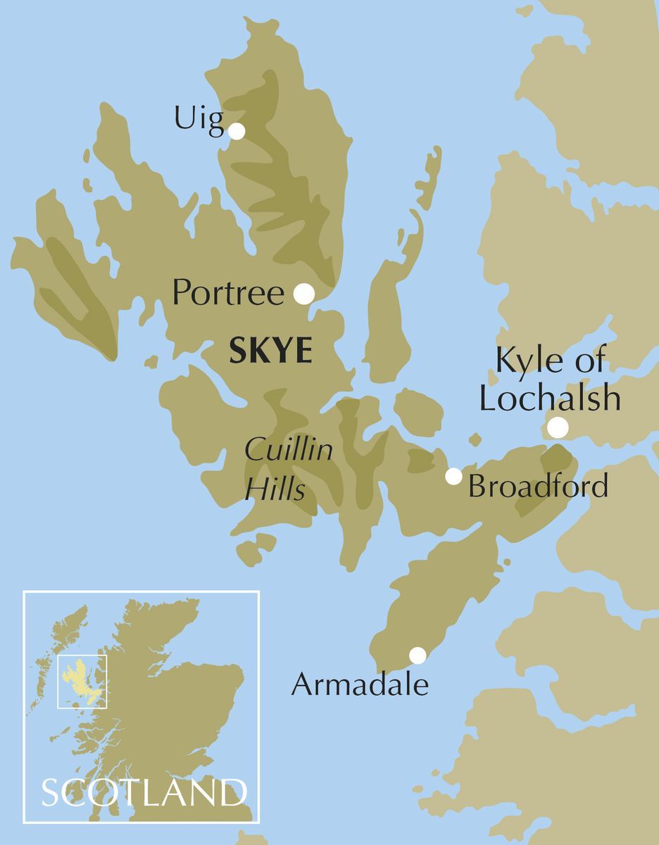 Guide de randonnées (en anglais) - Skye's Cuillin Ridge Traverse | Cicerone guide de randonnée Cicerone 