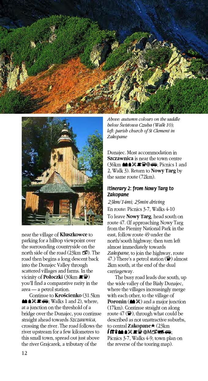 Guide de randonnées (en anglais) - Tatra Mountains (Poland & Slovakia) | Sunflower guide de randonnée Sunflower