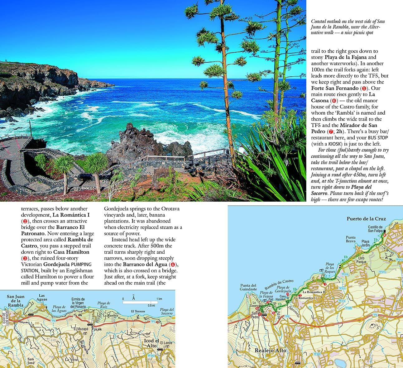 Guide de randonnées (en anglais) - Tenerife | Sunflower guide de randonnée Sunflower