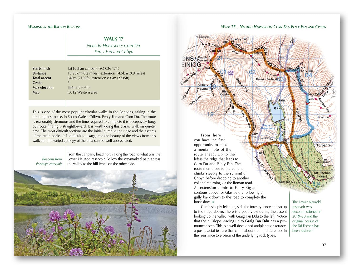 Guide de randonnées (en anglais) - the Brecon Beacons: 45 circular walks in the National Park | Cicerone guide de randonnée Cicerone