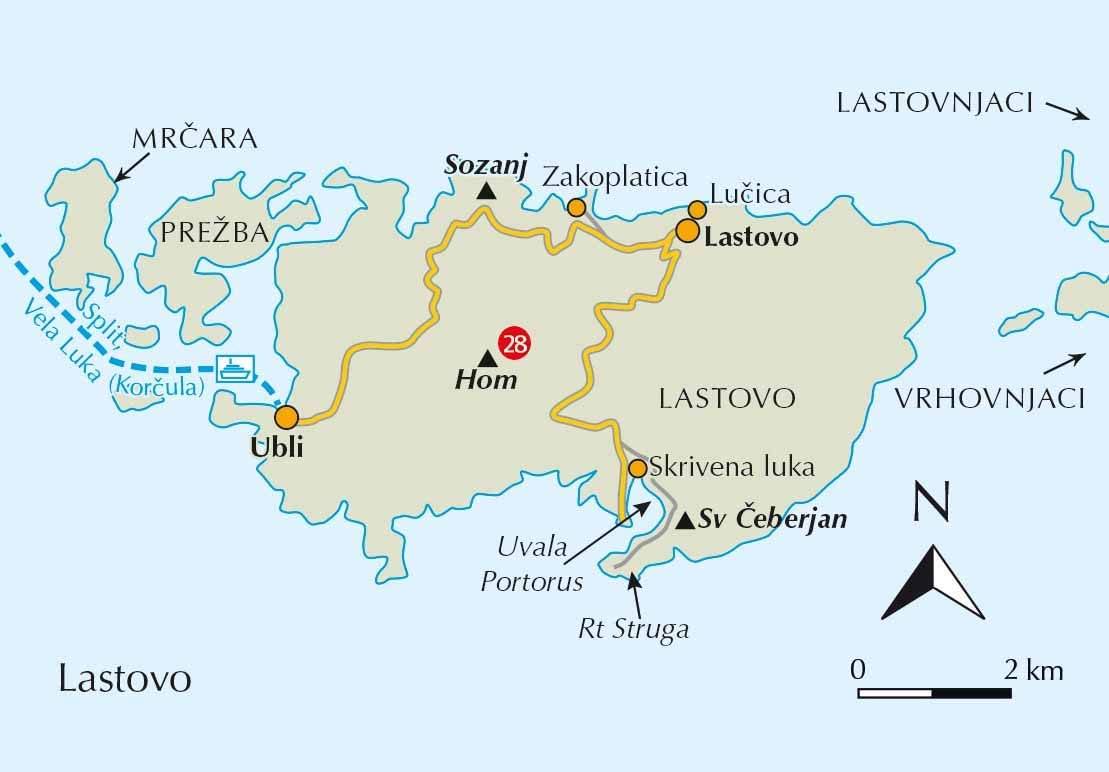 Guide de randonnées (en anglais) - The Islands of Croatia : 30 Walks on 14 Adriatic Islands | Cicerone guide de randonnée Cicerone 