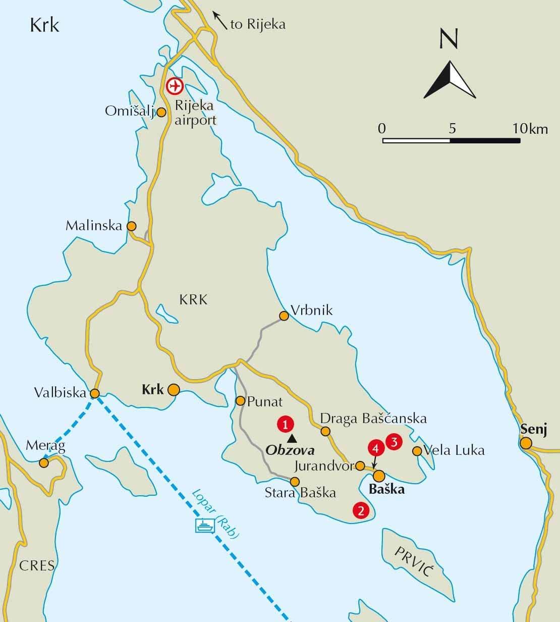 Guide de randonnées (en anglais) - The Islands of Croatia : 30 Walks on 14 Adriatic Islands | Cicerone guide de randonnée Cicerone 