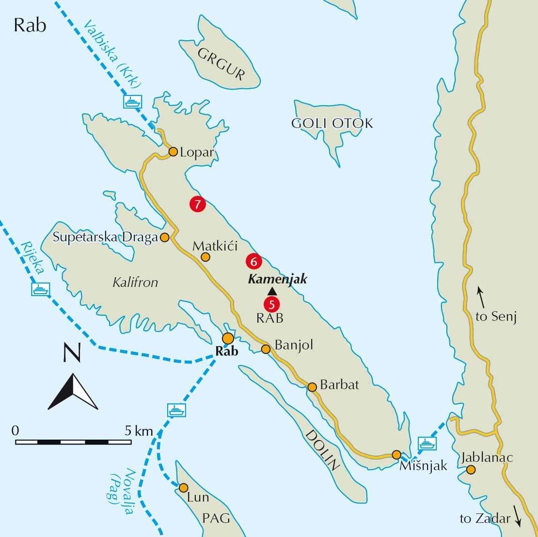 Guide de randonnées (en anglais) - The Islands of Croatia : 30 Walks on 14 Adriatic Islands | Cicerone guide de randonnée Cicerone 
