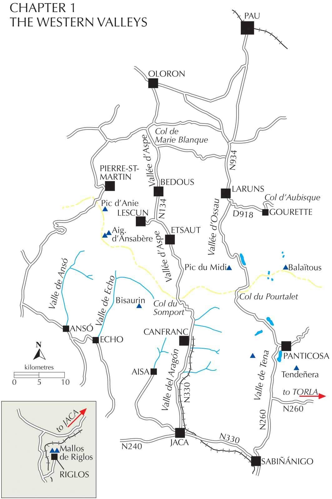 Guide de randonnées (en anglais) - The Pyrenees: The High Pyrenees from the Cirque de Lescun to the Carlit Massif | Cicerone guide de randonnée Cicerone 