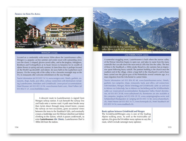 Guide de randonnées (en anglais) - The Swiss Alpine Pass Route - Via Alpina Route 1 | Cicerone guide de randonnée Cicerone 