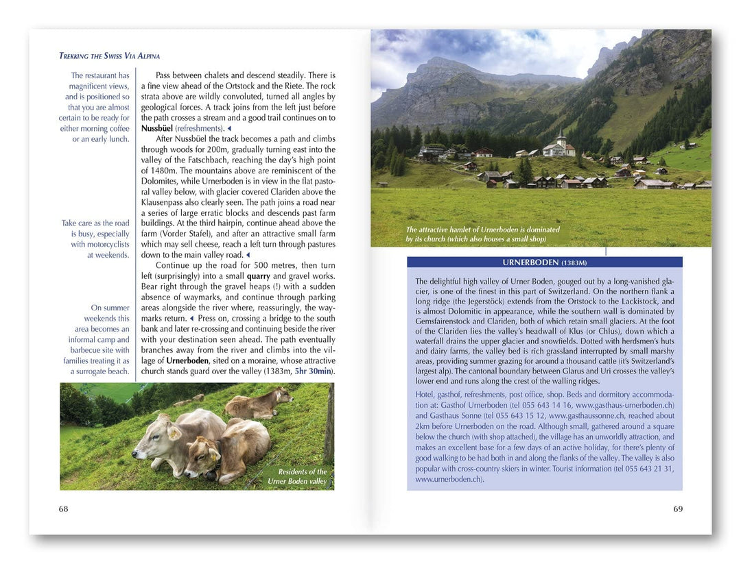 Guide de randonnées (en anglais) - The Swiss Alpine Pass Route - Via Alpina Route 1 | Cicerone guide de randonnée Cicerone 