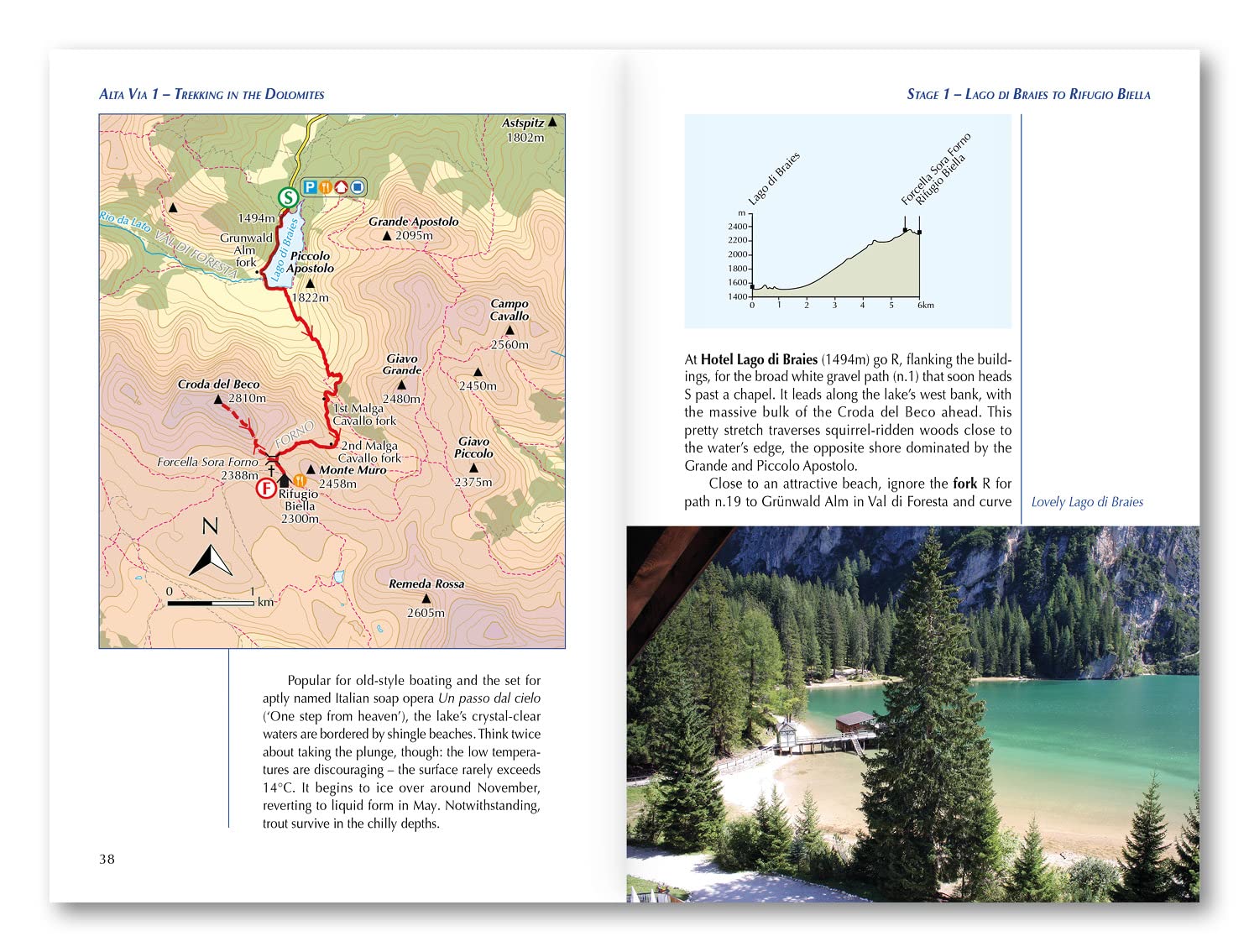 Guide de randonnées (en anglais) - Trekking in the dolomites - Alta via 1 | Cicerone guide de randonnée Cicerone 