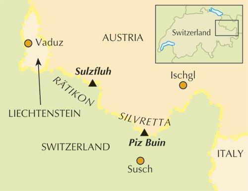 Guide de randonnées (en anglais) - Trekking in the Silvretta and Ratikon Alps | Cicerone guide de randonnée Cicerone 