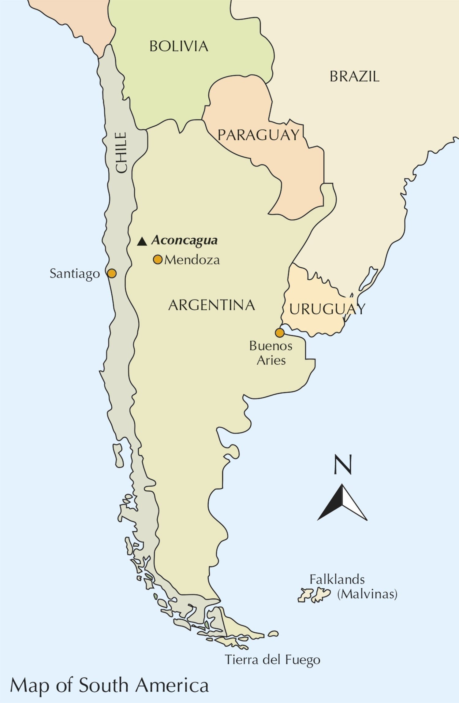 Guide de randonnées (en anglais) - Trekking & Mountaineering Aconcagua and the Southern Andes | Cicerone guide de randonnée Cicerone 