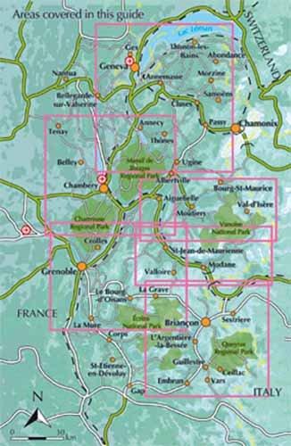 Guide de randonnées (en anglais) - Via Ferratas of the French Alps | Cicerone guide de randonnée Cicerone 