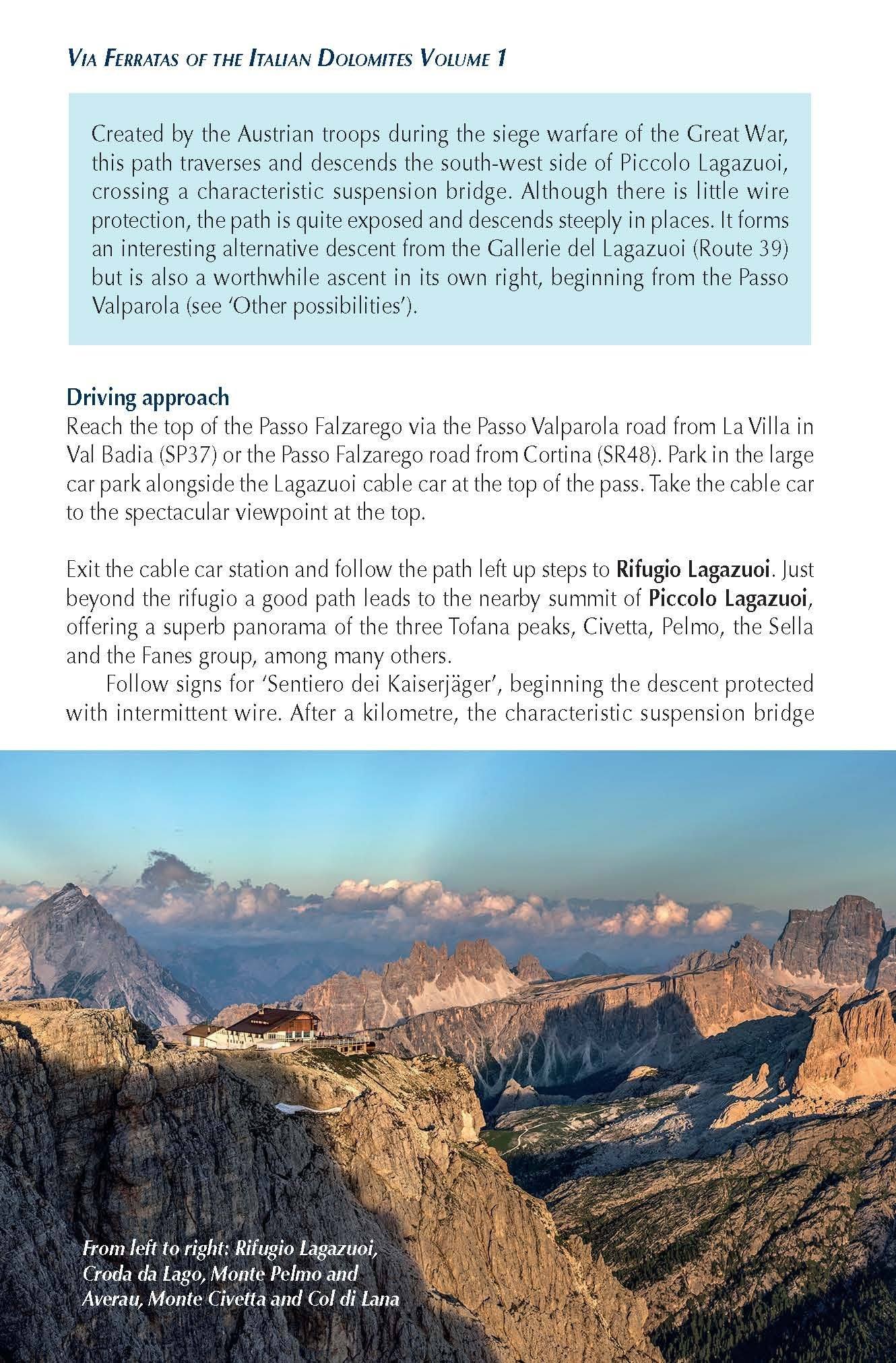 Guide de randonnées (en anglais) - Via Ferratas of the Italian Dolomites, Vol. 1: 75 routes - north, central and east ranges | Cicerone guide de randonnée Cicerone 