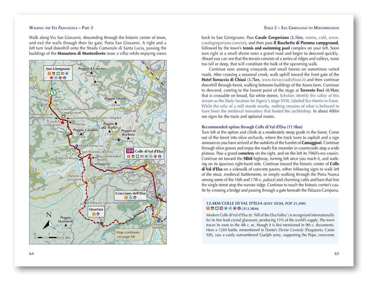 Guide de randonnées (en anglais) - Via Francigena : Lucca to Rome, Part 3 | Cicerone guide de randonnée Cicerone 