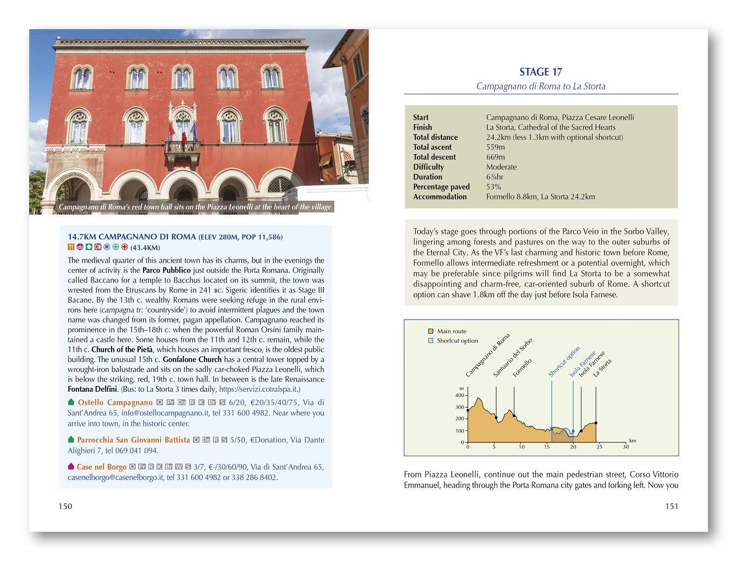 Guide de randonnées (en anglais) - Via Francigena : Lucca to Rome, Part 3 | Cicerone guide de randonnée Cicerone 