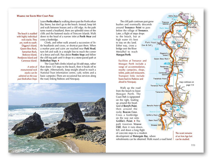 Guide de randonnées (en anglais) - Walking the South West Coast Path: National Trail from Minehead to South Haven Point | Cicerone guide de randonnée Cicerone 
