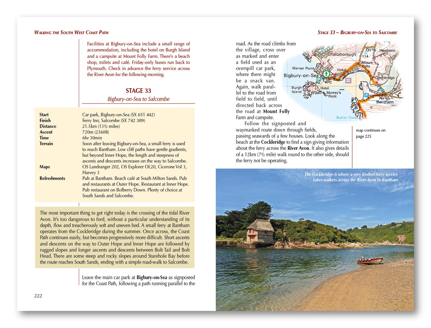 Guide de randonnées (en anglais) - Walking the South West Coast Path: National Trail from Minehead to South Haven Point | Cicerone guide de randonnée Cicerone 