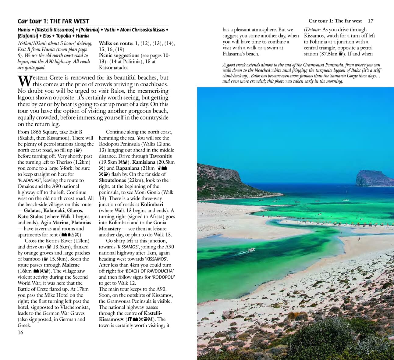 Guide de randonnées (en anglais) - Western Crete | Sunflower guide de randonnée Sunflower