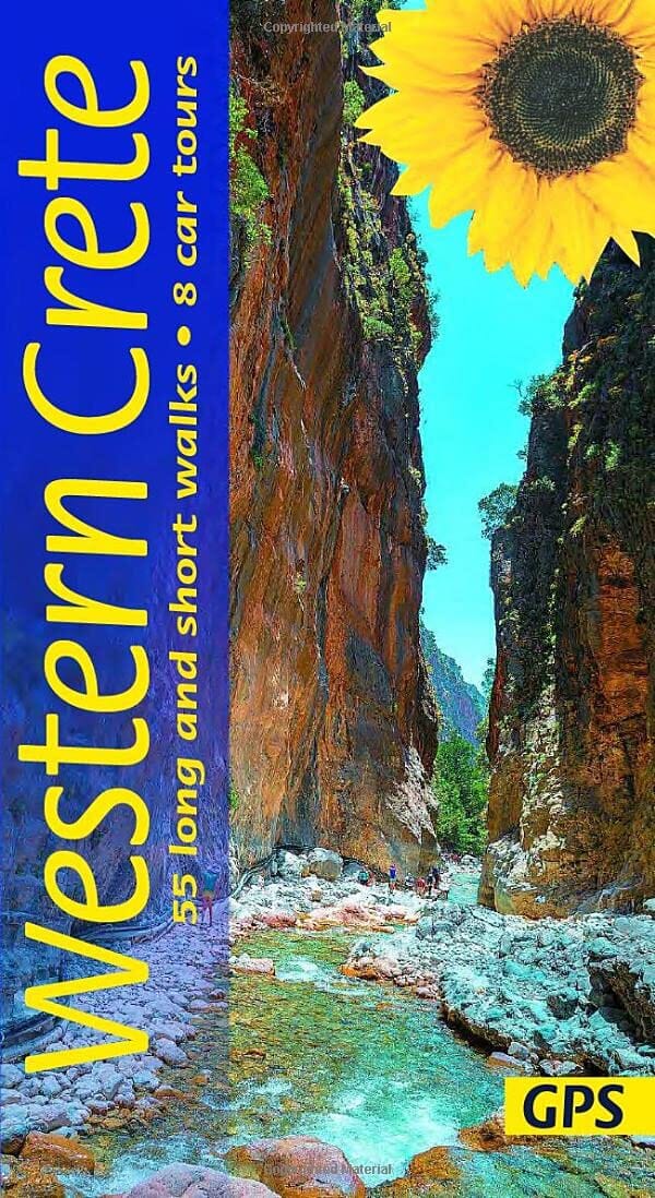 Guide de randonnées (en anglais) - Western Crete | Sunflower guide de randonnée Sunflower