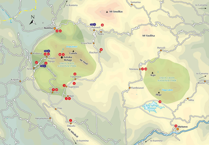 Guide de randonnées (en anglais) - Zagori, Walking routes in Greece's wild and beautiful northern Pindos mountains | Cicerone guide de randonnée Cicerone 