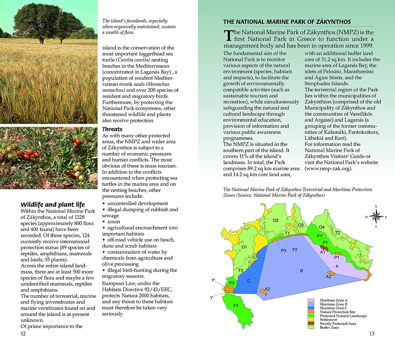 Guide de randonnées (en anglais) - Zakynthos - Complete guide with walks | Sunflower guide de randonnée Sunflower 