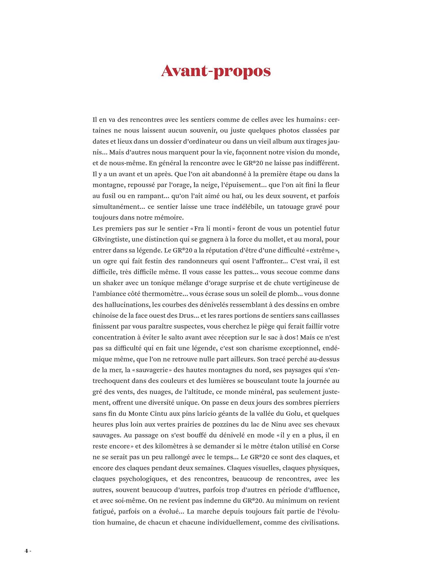 Guide de randonnées - GR20 : Fra li monti, la légende corse | Glénat guide de randonnée Glénat 