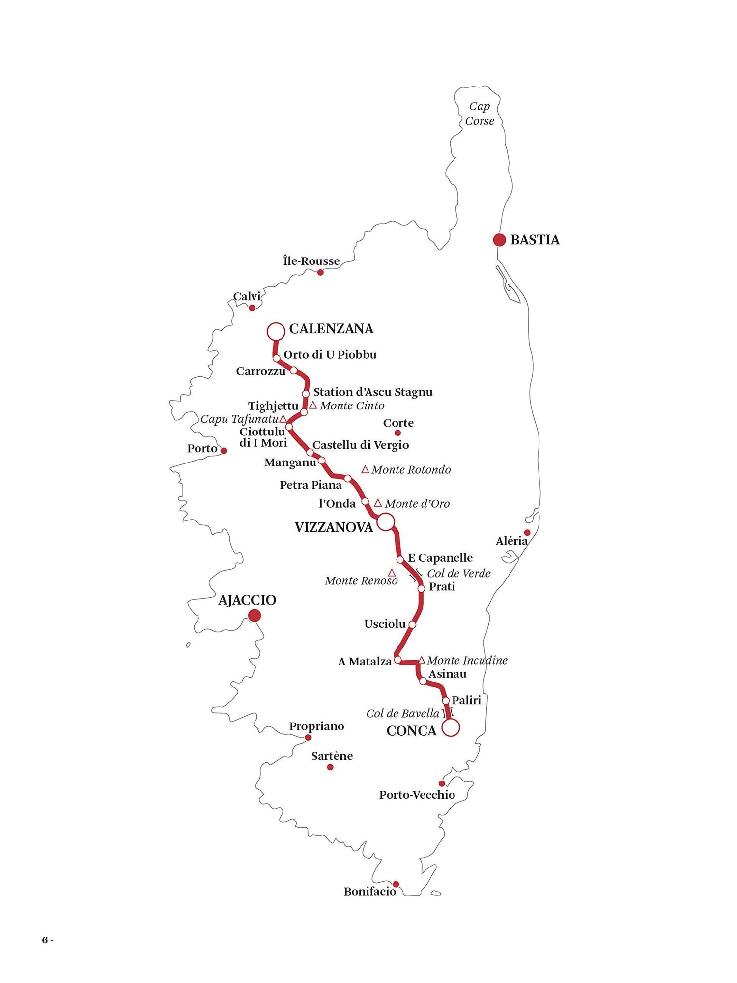 Guide de randonnées - GR20 : Fra li monti, la légende corse | Glénat guide de randonnée Glénat 
