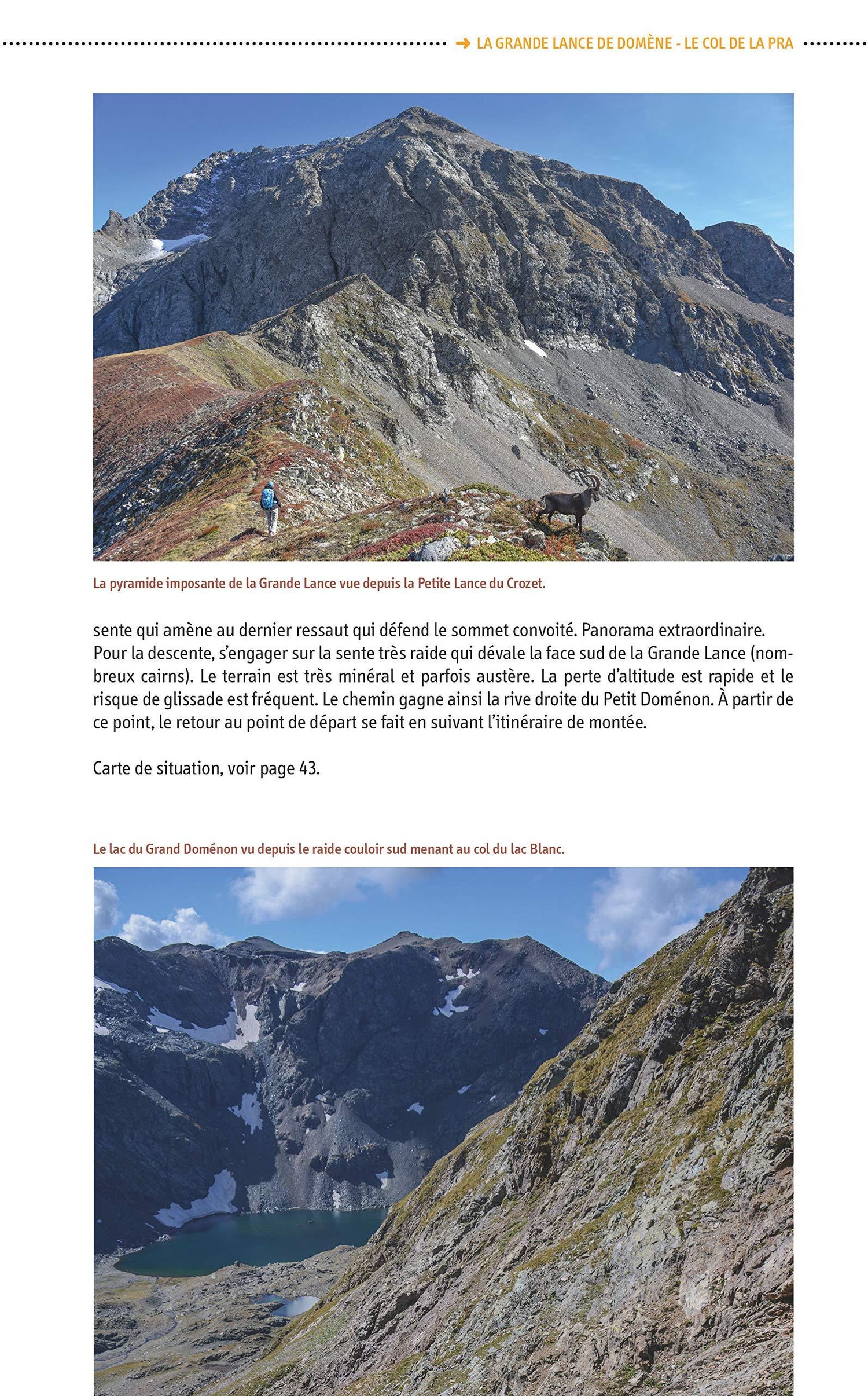 Guide de randonnées - Massif de Belledonne - Randonnées vers les sommets | Glénat guide de randonnée Glénat 