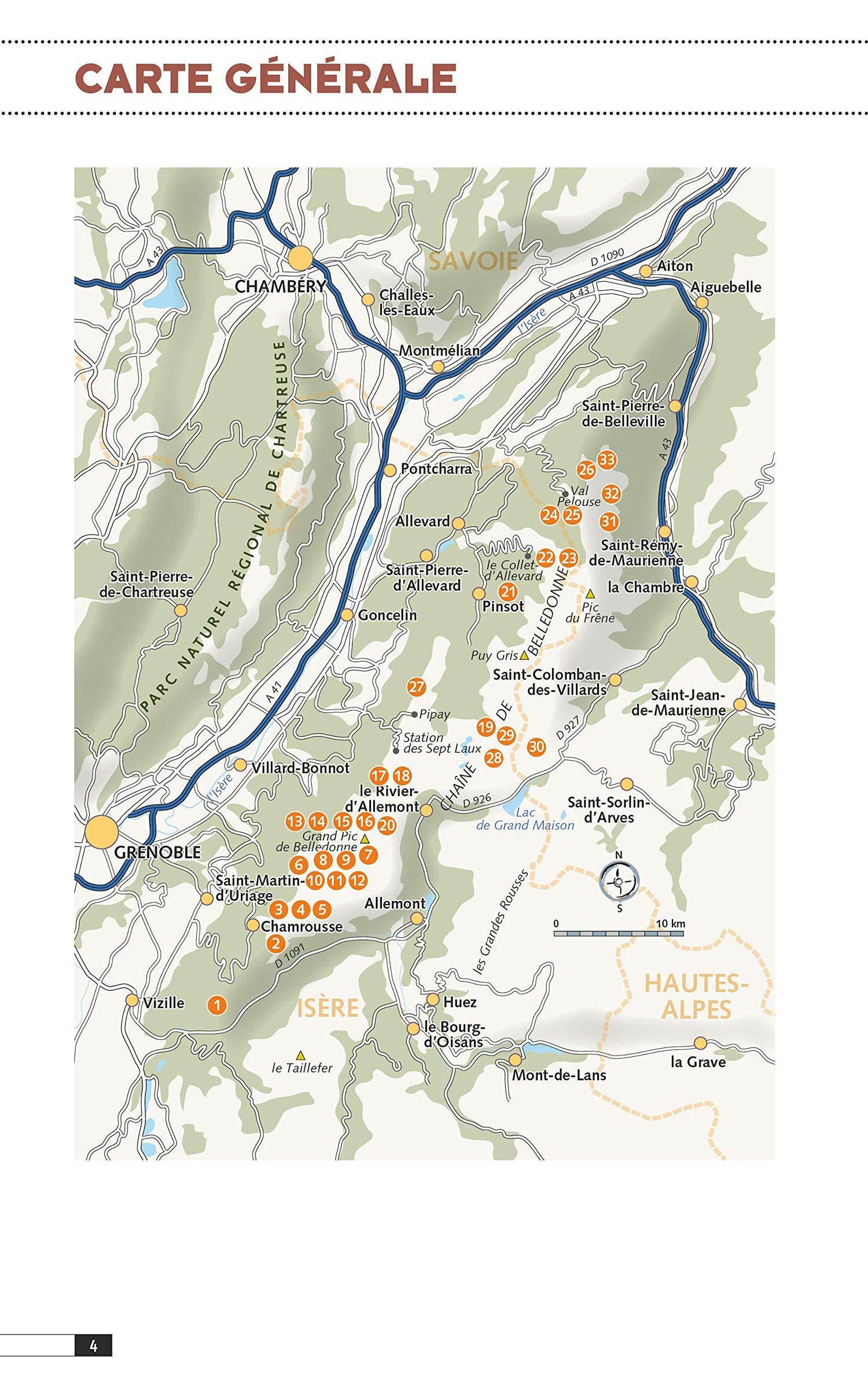 Guide de randonnées - Massif de Belledonne - Randonnées vers les sommets | Glénat guide de randonnée Glénat 