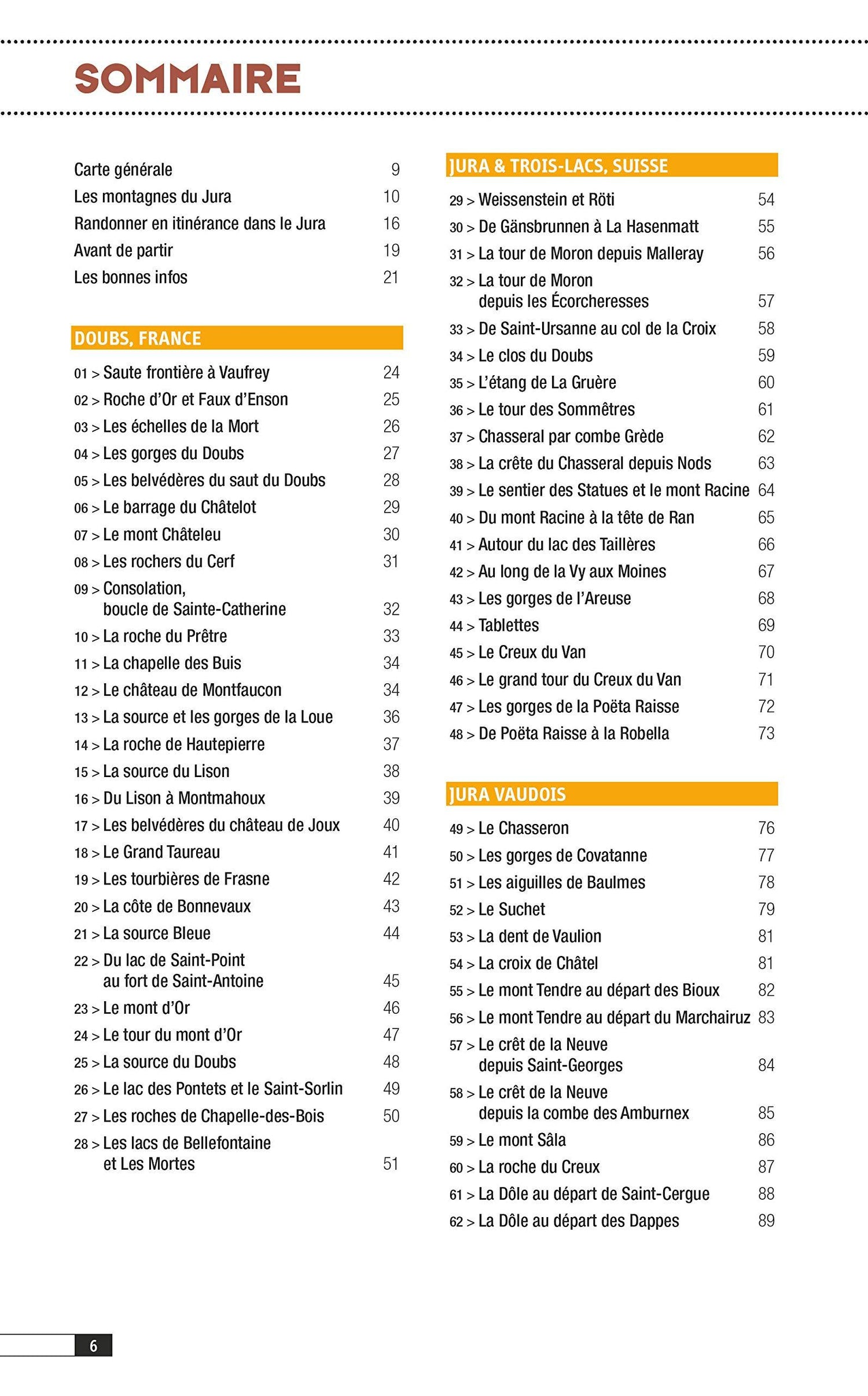 Guide de randonnées - Montagnes du Jura, les plus belles randonnées | Glénat guide de randonnée Glénat 