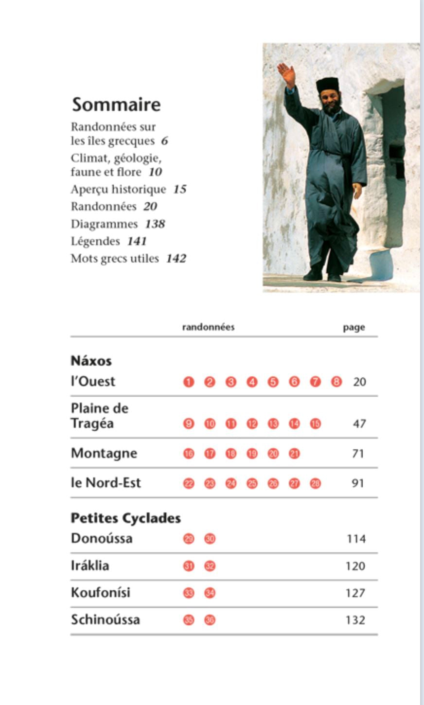 Guide de randonnées - Naxos & Petites Cyclades | Graf Editions guide de randonnée Graf Editions 