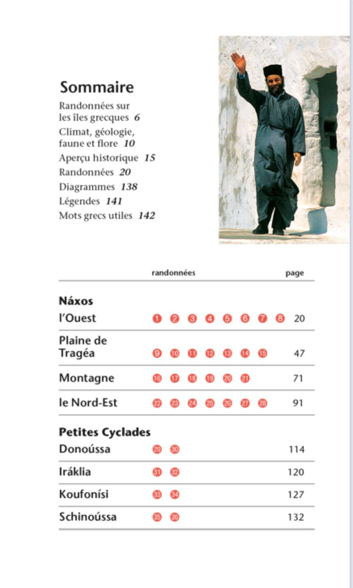 Guide de randonnées - Naxos & Petites Cyclades | Graf Editions guide de randonnée Graf Editions 