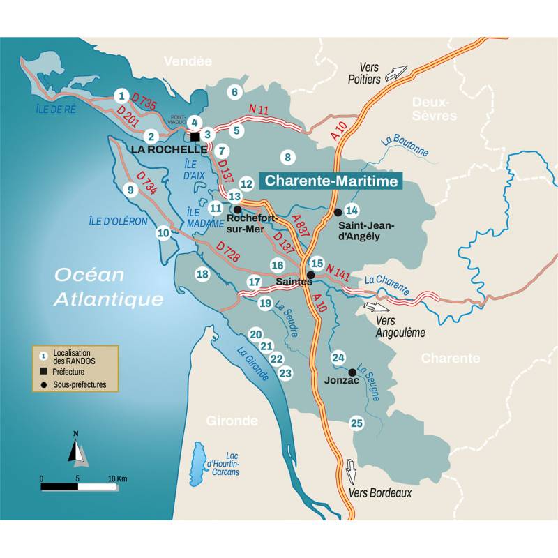 Guide de randonnées - Randos gourmandes en Charente-Maritime | Chamina guide de randonnée Chamina